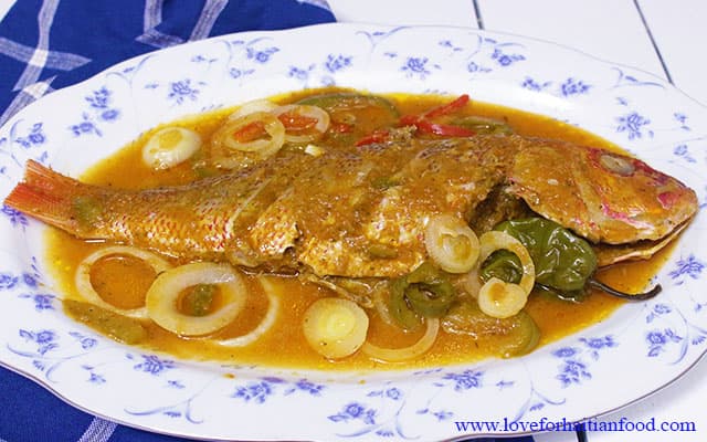 Red Snapper Meal (Stew)