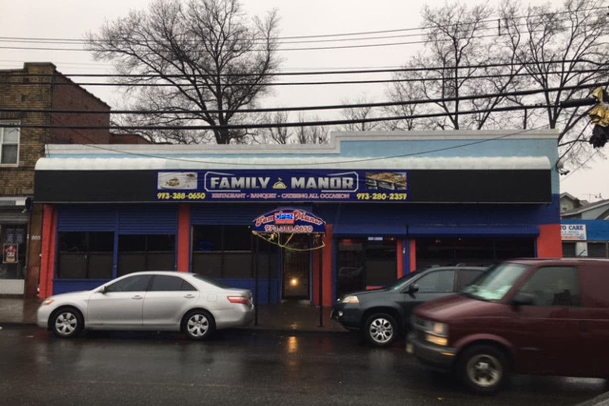 Family Manor Restaurant storefront on Sanford Avenue